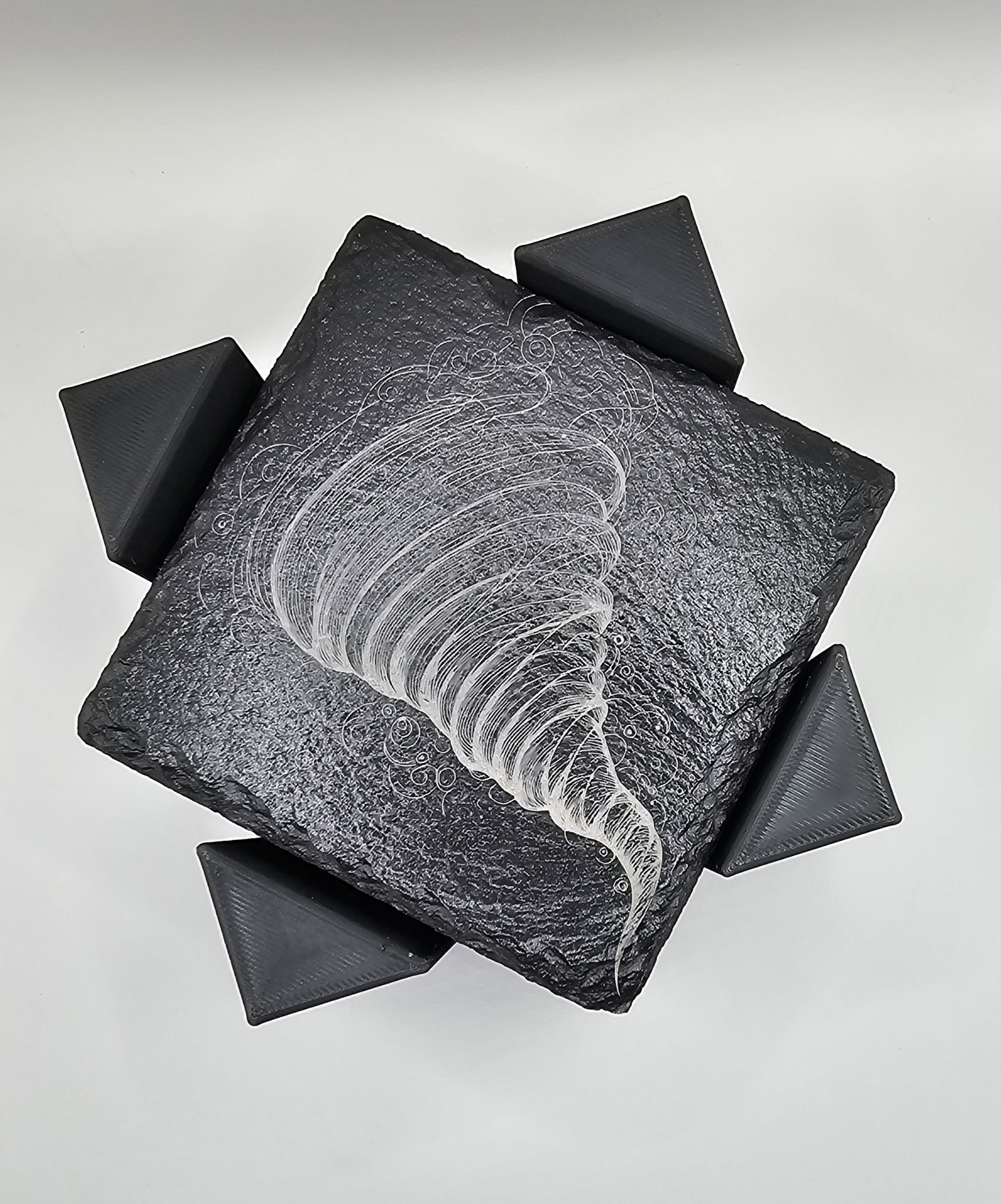 Engraved Tile - Custom ceramic engraving